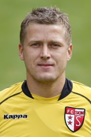 Andris Vanins in FC Sion (Switzerland)