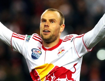 Joel Lindpere in New York Red Bulls