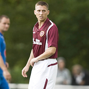 Marius Cinikas in scottish Hearts